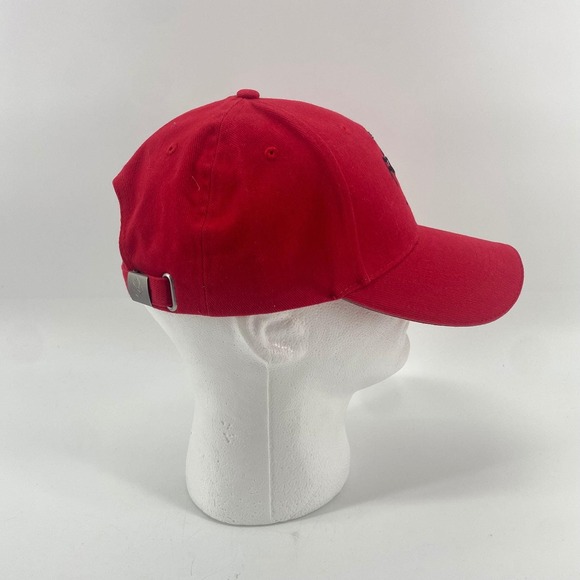 VTG Ferrari Prancing Horse Cap Red Baseball Hat Adjustable Men Women 90s Y2K NWT - Picture 7 of 9